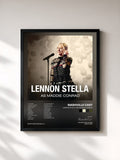 #noir Tableau de l'album Lennon Stella As Maddie Conrad de Nashville Cast, cadre noir, imprimé et encadré en France