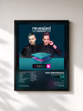 #noir Tableau de l'album Revealed Selected 013 de Sick Individuals, cadre noir, imprimé et encadré en France