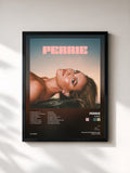 #noir Tableau de l'album Perrie de Perrie, cadre noir, imprimé et encadré en France