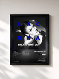 #noir Tableau de l'album Lacuna de Trixie Whitley, cadre noir, imprimé et encadré en France