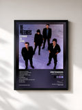 #noir Tableau de l'album Learning to Crawl (US Release) de Pretenders, cadre noir, imprimé et encadré en France