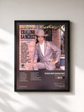 #noir Tableau de l'album Adiós A Chalino de Chalino Sanchez, cadre noir, imprimé et encadré en France