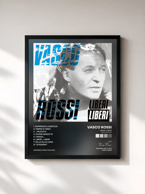 Vasco Rossi · Liberi Liberi (Remastered 2017) — Affiche encadrée