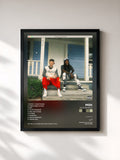 #noir Tableau de l'album blog era boyz de mgk, cadre noir, imprimé et encadré en France