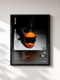 #noir Tableau de l'album DREAMLAND (DELUXE) de Zhu, cadre noir, imprimé et encadré en France