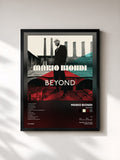 #noir Tableau de l'album Beyond de Mario Biondi, cadre noir, imprimé et encadré en France