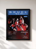 #noir Tableau de l'album Si ce soir, Vol. 1 de Patrick Bruel, cadre noir, imprimé et encadré en France