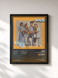 #noir Tableau de l'album Use Your Imagination (Expanded Edition) de Mud, cadre noir, imprimé et encadré en France