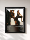 #noir Tableau de l'album Black & White (Expanded Edition) de The Pointer Sisters, cadre noir, imprimé et encadré en France