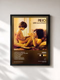 #noir Tableau de l'album Canto a la Ternura de Piero, cadre noir, imprimé et encadré en France