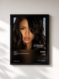 #noir Tableau de l'album Me & U de Cassie, cadre noir, imprimé et encadré en France