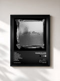 #noir Tableau de l'album Young Ellens de Young Ellens, cadre noir, imprimé et encadré en France