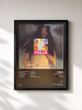 #noir Tableau de l'album Amor Chiquito de Fobia, cadre noir, imprimé et encadré en France