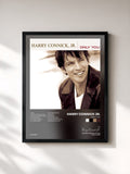 #noir Tableau de l'album Only You de Harry Connick Jr., cadre noir, imprimé et encadré en France
