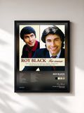 #noir Tableau de l'album Für immer de Roy Black, cadre noir, imprimé et encadré en France