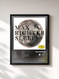 #noir Tableau de l'album Sleep de Max Richter, cadre noir, imprimé et encadré en France