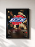 #noir Tableau de l'album 48/49 de Beatsteaks, cadre noir, imprimé et encadré en France