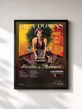 #noir Tableau de l'album Pecados Y Milagros de Lila Downs, cadre noir, imprimé et encadré en France
