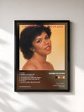 #noir Tableau de l'album House of Love de Candi Staton, cadre noir, imprimé et encadré en France