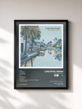 #noir Tableau de l'album A Golden State de Luke Sital-Singh, cadre noir, imprimé et encadré en France