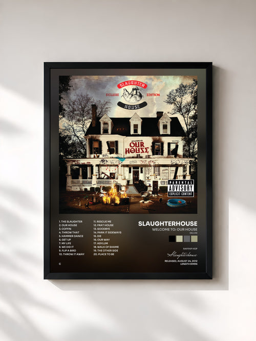 Slaughterhouse · welcome to: OUR HOUSE (Deluxe) — Affiche encadrée
