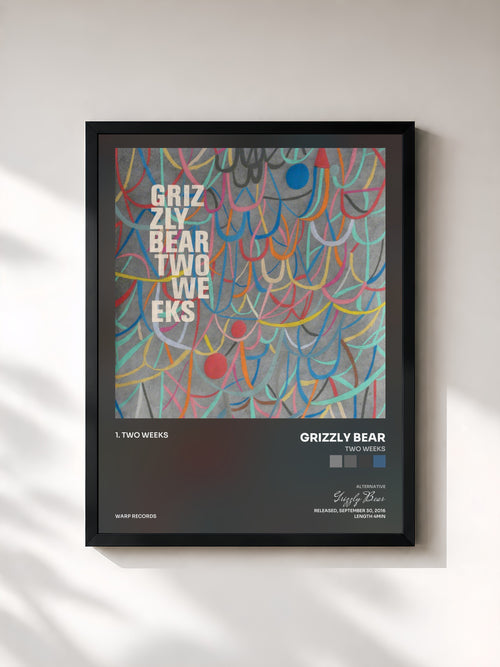 Grizzly Bear · Two Weeks — Affiche encadrée