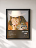 #noir Tableau de l'album Se las Voy a Dar a Otro de Jenni Rivera, cadre noir, imprimé et encadré en France