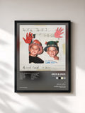 #noir Tableau de l'album A Good Friend Is Nice de Jack & Jack, cadre noir, imprimé et encadré en France