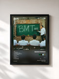 #noir Tableau de l'album B.M.T de Nueva marca, cadre noir, imprimé et encadré en France