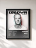 #noir Tableau de l'album da nich für! de Dendemann, cadre noir, imprimé et encadré en France