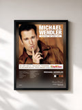 #noir Tableau de l'album Keiner ist wie ich de Michael Wendler, cadre noir, imprimé et encadré en France