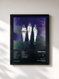 #noir Tableau de l'album III (2015 Edition) de Take That, cadre noir, imprimé et encadré en France