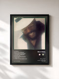 #noir Tableau de l'album Let 'Em In de Billy Paul, cadre noir, imprimé et encadré en France