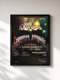 #noir Tableau de l'album La Historia De Mis Manos de Banda Carnaval, cadre noir, imprimé et encadré en France
