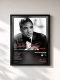 #noir Tableau de l'album Reet Petite de Jackie Wilson, cadre noir, imprimé et encadré en France