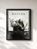 #noir Tableau de l'album Icon de Madcon, cadre noir, imprimé et encadré en France