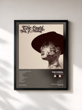 #noir Tableau de l'album Sea Of Mirrors de The Coral, cadre noir, imprimé et encadré en France
