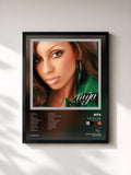 #noir Tableau de l'album Fear Of Flying (Expanded Edition) de Mýa, cadre noir, imprimé et encadré en France