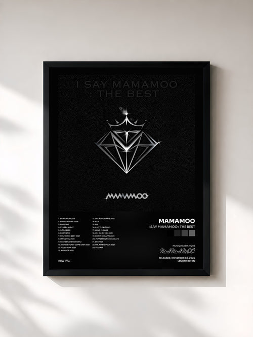 MAMAMOO · I SAY MAMAMOO : THE BEST — Stampa incorniciata