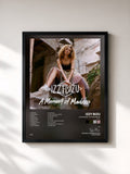 #noir Tableau de l'album A Moment of Madness (Deluxe) de Izzy Bizu, cadre noir, imprimé et encadré en France