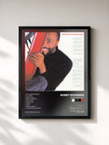 #noir Tableau de l'album Simple Pleasures de Bobby McFerrin, cadre noir, imprimé et encadré en France