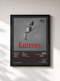 #noir Tableau de l'album The Book of Us : Entropy de DAY6 , cadre noir, imprimé et encadré en France