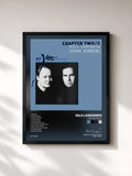 #noir Tableau de l'album Chapter Two/2 de Nils Landgren, cadre noir, imprimé et encadré en France