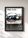 #noir Tableau de l'album Callin' All de The La's, cadre noir, imprimé et encadré en France