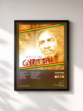 #noir Tableau de l'album Revelations de Gyptian, cadre noir, imprimé et encadré en France