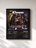 #noir Tableau de l'album Can I Borrow A Dollar? de Common, cadre noir, imprimé et encadré en France