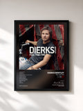 #noir Tableau de l'album Feel That Fire de Dierks Bentley, cadre noir, imprimé et encadré en France