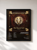 #noir Tableau de l'album Revelation Pt. II: The Fruit of Life de Stephen Marley, cadre noir, imprimé et encadré en France