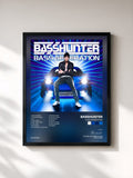 #noir Tableau de l'album Bass Generation de Basshunter, cadre noir, imprimé et encadré en France