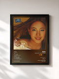 #noir Tableau de l'album ID;Peace B - The 1st Album de BoA, cadre noir, imprimé et encadré en France